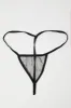 Black Slip Nightdress with Thong sold by Ally Fashion