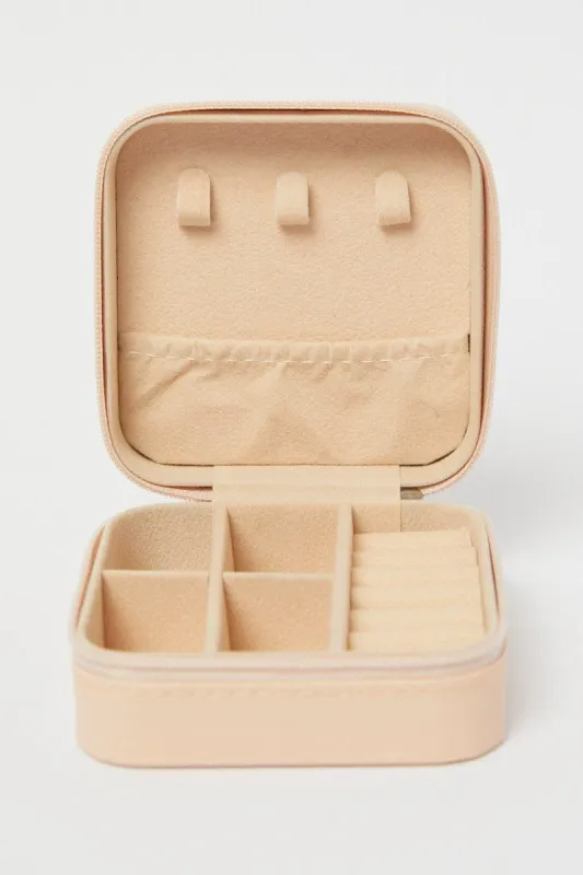 Pink Portable Jewellery Storage Box sold by Ally Fashion