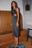 Black Midi Dress Satin Cutout sold by Ally Fashion