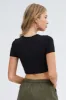 Black T Shirt Short Sleeve Crew neck sold by Ally Fashion