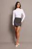 White Fleece Top Long Sleeve High Neck sold by Ally Fashion