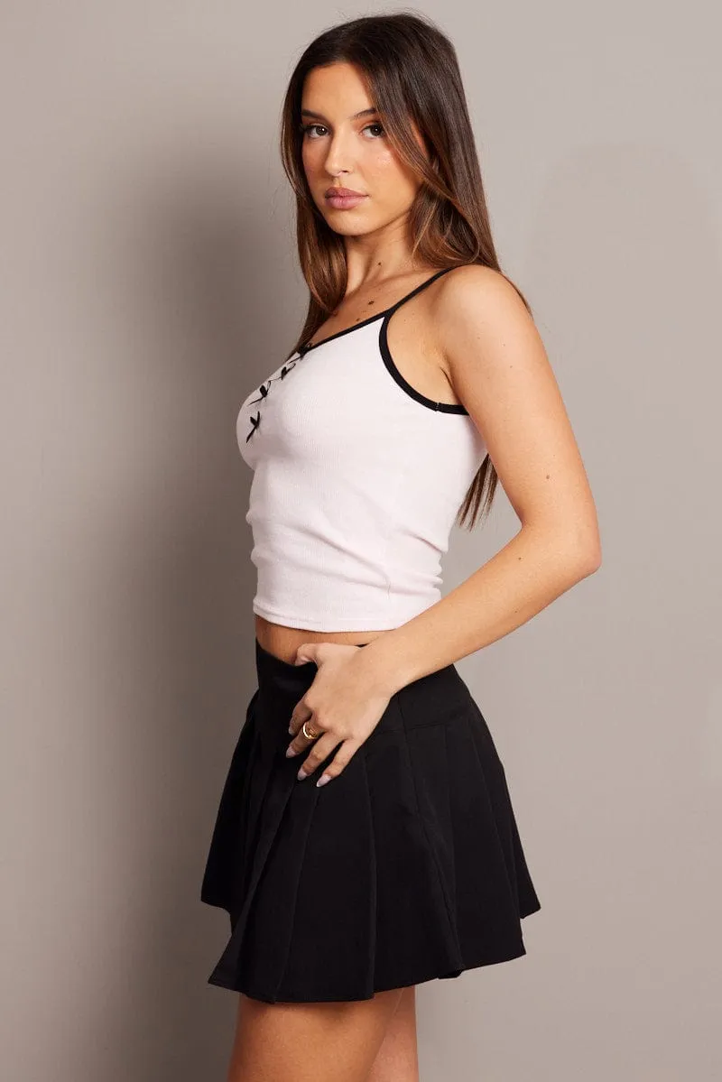 Pink Ribbon Top Singlet sold by Ally Fashion product image thumbnail 4