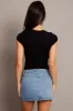 Black Graphic Tee Short Sleeve sold by Ally Fashion