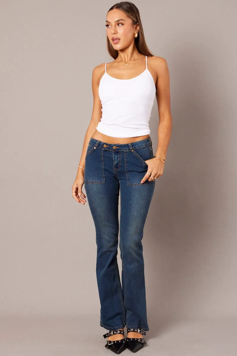 White Singlet Top Seamless sold by Ally Fashion product image thumbnail 2