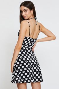 Print Mini Dress Sleeveless sold by Ally Fashion