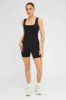 Black Romper Sleeveless Back Strap sold by Ally Fashion