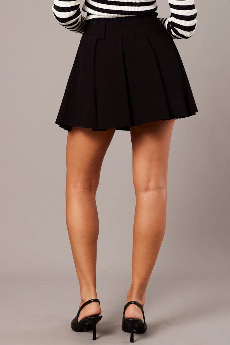 Black Tennis Skirt Pleated Mini sold by Ally Fashion product image thumbnail 5