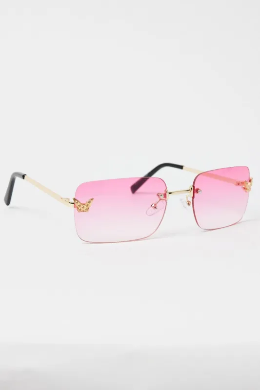 Pink Fashion Sunglasses sold by Ally Fashion