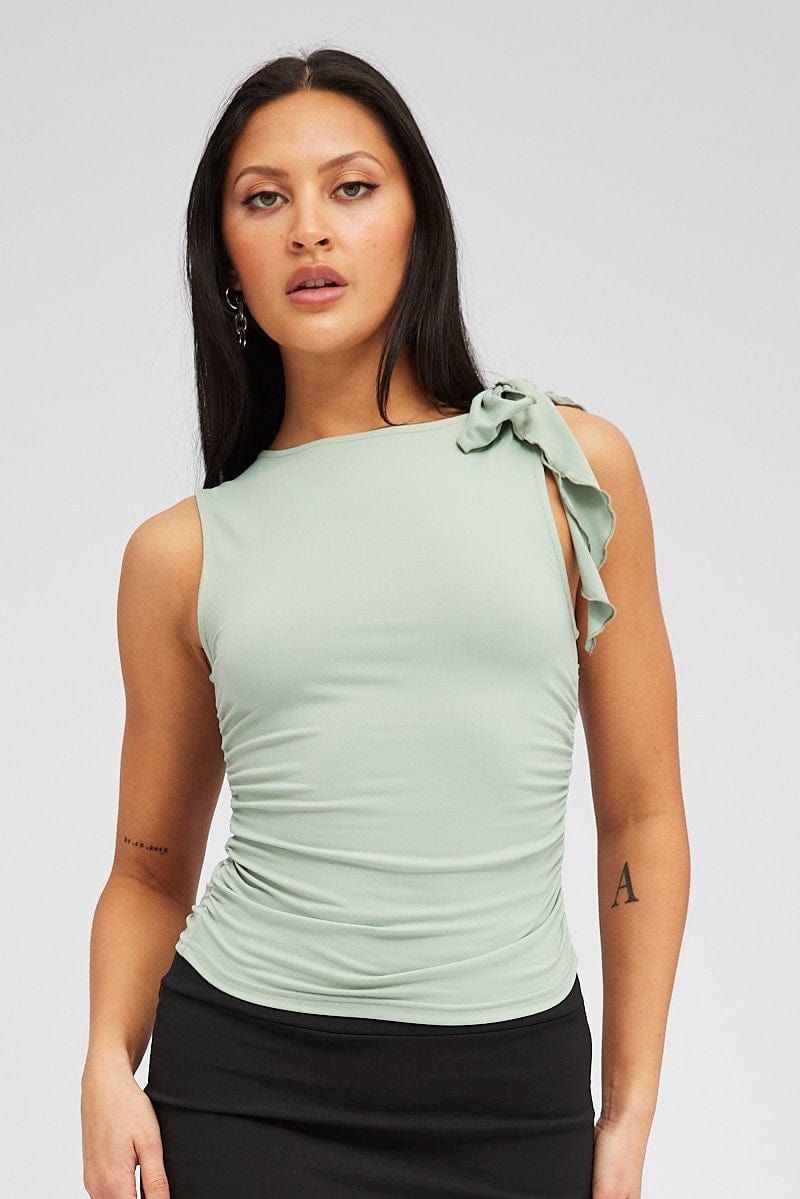 Green Supersoft Top sold by Ally Fashion product image thumbnail 3
