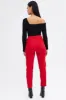 Red Mom Denim Jeans High Rise sold by Ally Fashion
