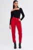 Red Mom Denim Jeans High Rise sold by Ally Fashion