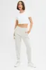 Grey Cargo Track Pants High Rise sold by Ally Fashion