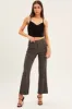 Black Corset Top Sleeveless Sweetheart Mesh Crop sold by Ally Fashion