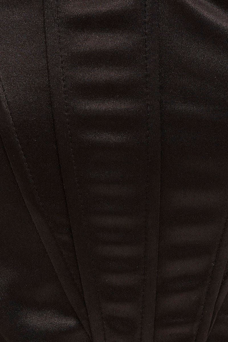 Black Corset Top Strapless sold by Ally Fashion product image thumbnail 5