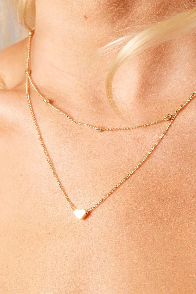 Gold Layered Necklace sold by Ally Fashion product image thumbnail 2