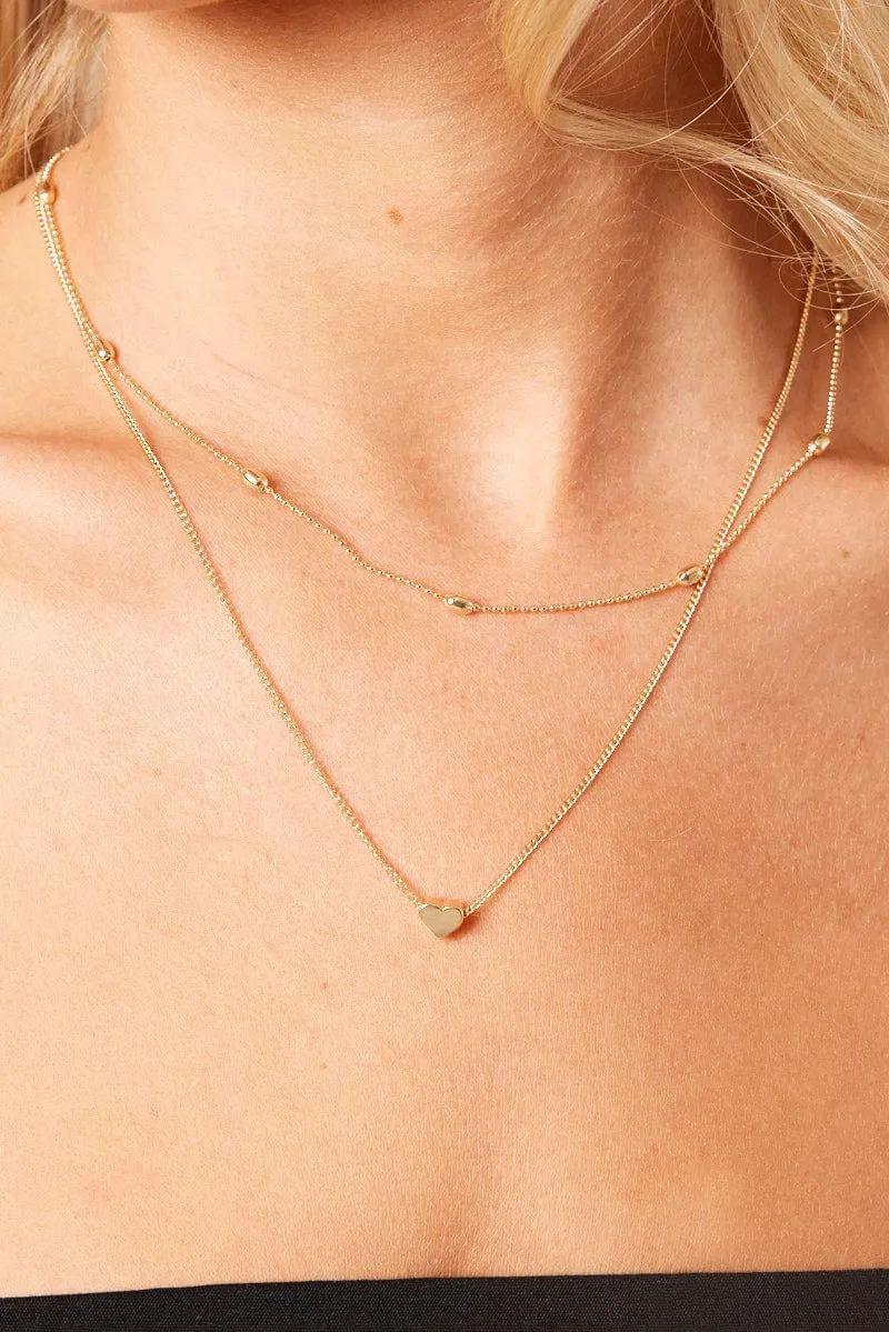 Gold Layered Necklace sold by Ally Fashion