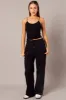 Black Singlet Top Seamless sold by Ally Fashion
