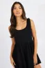 Black Playsuit Sleeveless Shoulder Tie sold by Ally Fashion