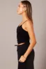Black Singlet Top Seamless sold by Ally Fashion
