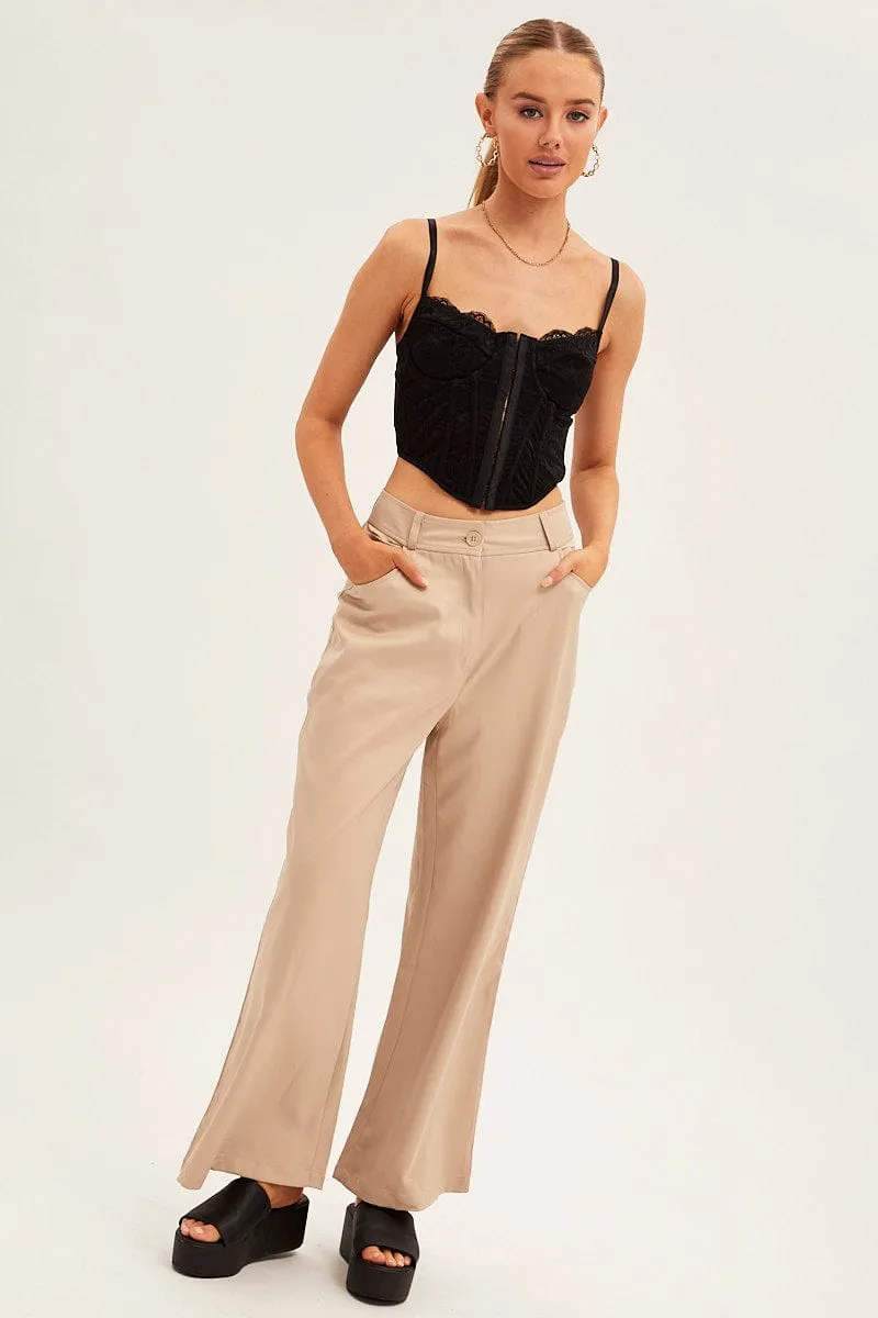 Black Floral Lace Corset Top Lingerie sold by Ally Fashion product image thumbnail 2