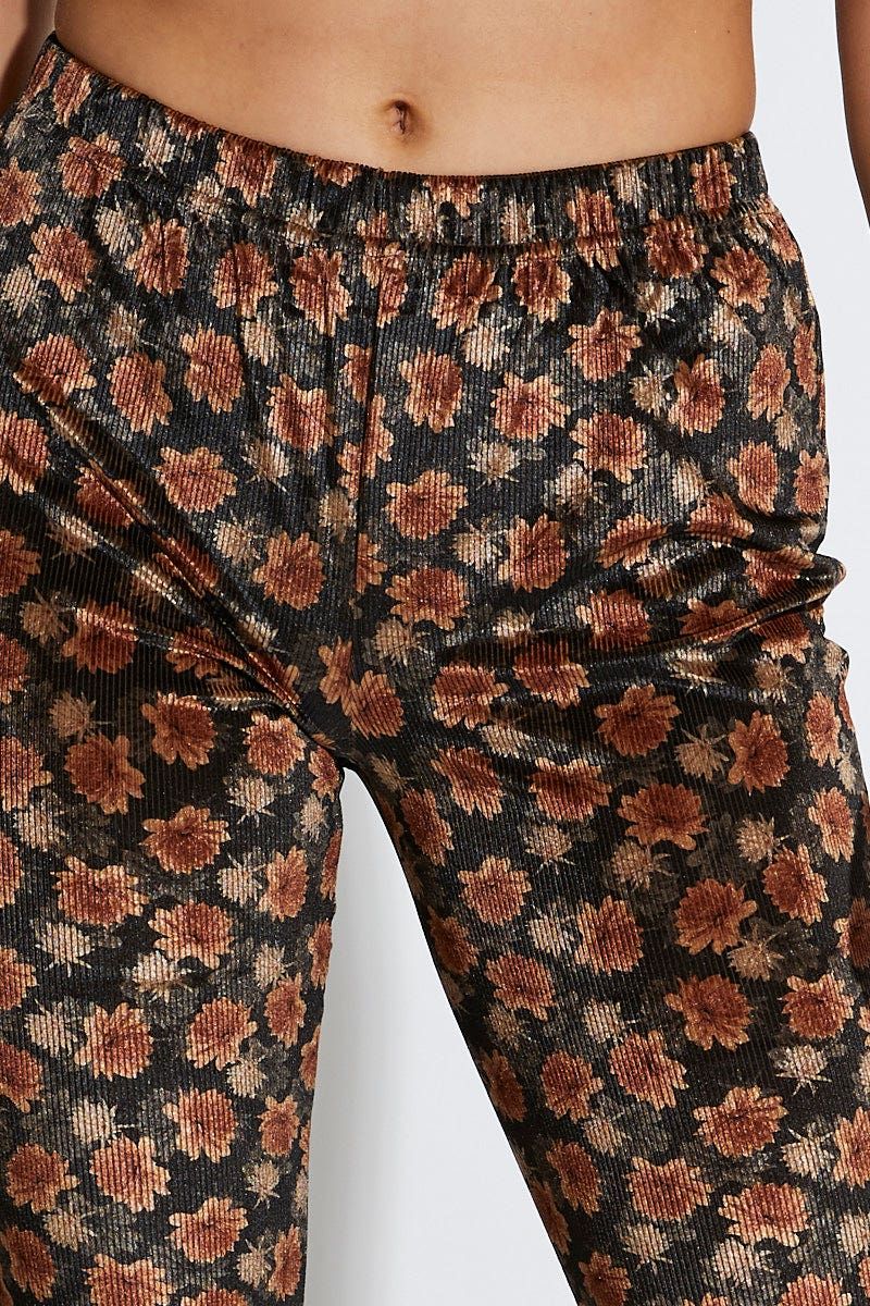Print Pants Flare Leg sold by Ally Fashion product image thumbnail 5