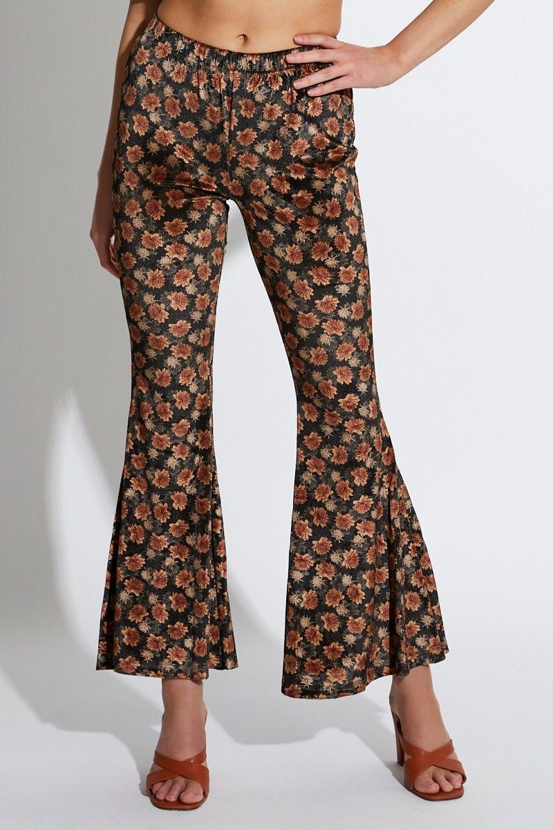 Print Pants Flare Leg sold by Ally Fashion product image thumbnail 2