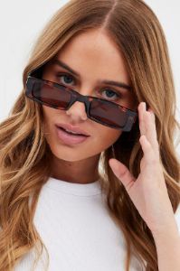 Brown Animal Print Fashion Sunglasses sold by Ally Fashion