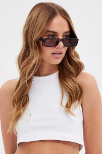 Brown Animal Print Fashion Sunglasses sold by Ally Fashion