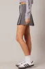 Grey Mini Skirt Pleated sold by Ally Fashion