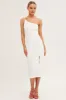 White Midi Dress Bodycon sold by Ally Fashion