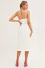 White Midi Dress Bodycon sold by Ally Fashion