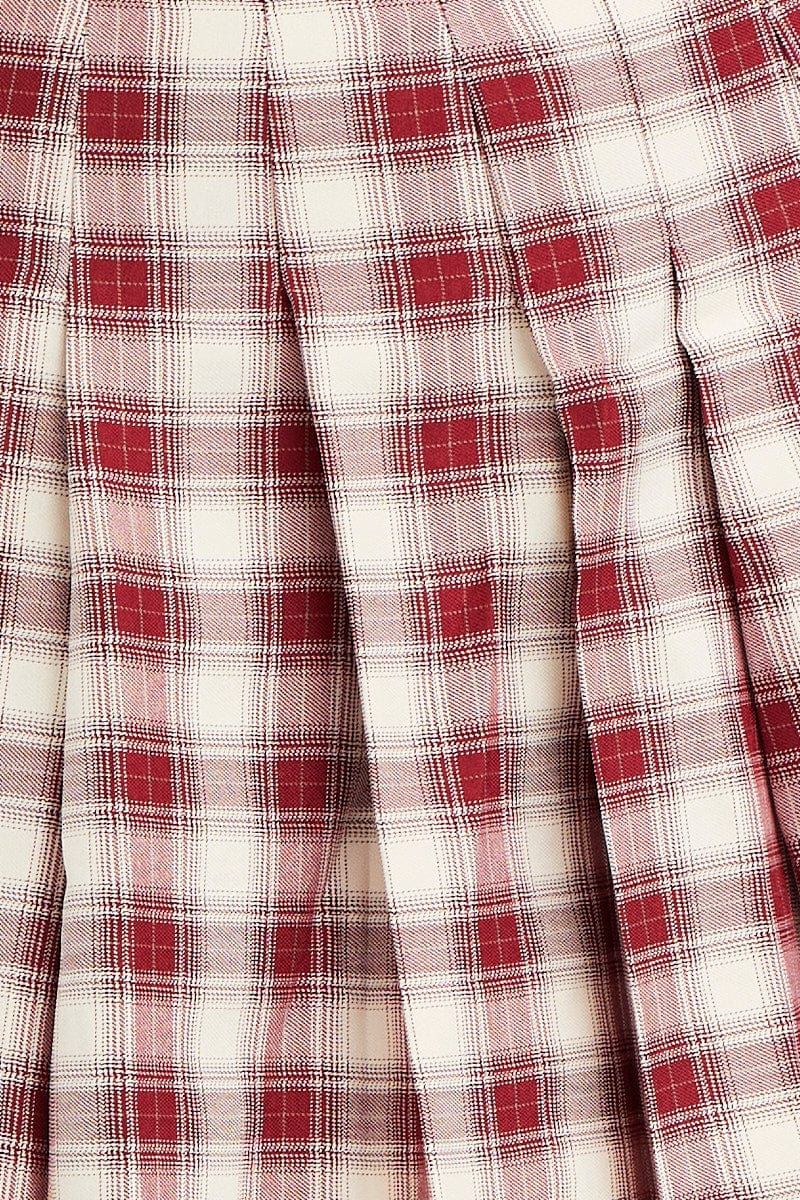 Check Pleated Skirt Mini Tennis sold by Ally Fashion product image thumbnail 6