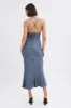 Grey Maxi Dress Sleeveless sold by Ally Fashion