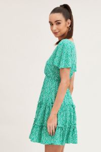 Print Skater Dress Short Sleeve Mini sold by Ally Fashion