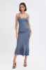 Grey Maxi Dress Sleeveless sold by Ally Fashion