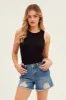 Black Bodysuit Seamless Sleeveless sold by Ally Fashion