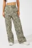 Green Print Cargo Pants Mid Rise sold by Ally Fashion