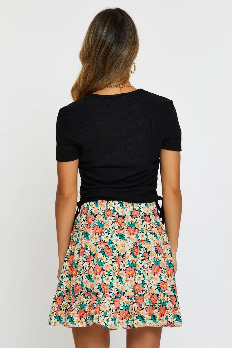 Print Skater Skirt sold by Ally Fashion product image thumbnail 5