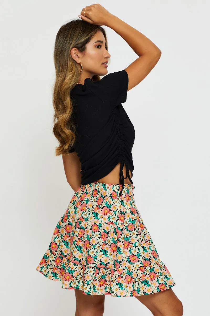 Print Skater Skirt sold by Ally Fashion product image thumbnail 4