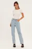 White Textured Crop Top sold by Ally Fashion