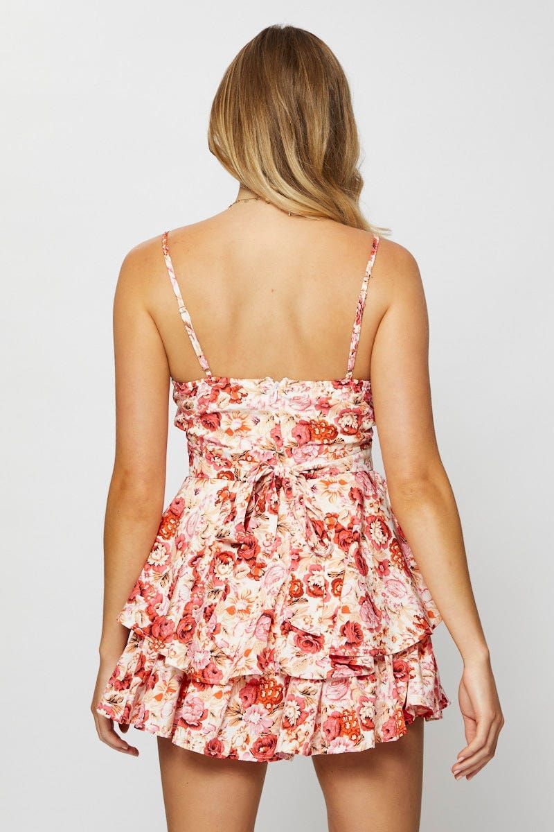 Print Playsuit Sleeveless sold by Ally Fashion product image thumbnail 5