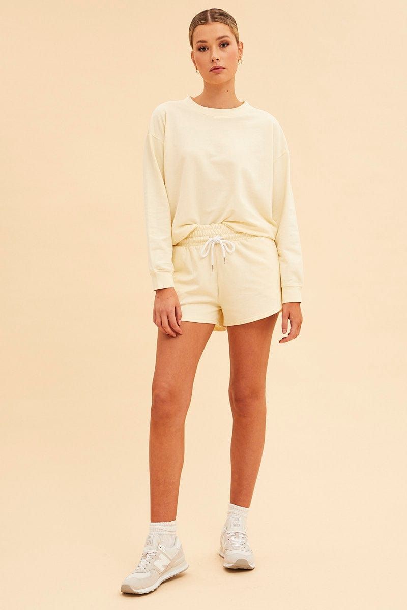 White Hudson Terry Short sold by Ally Fashion product image thumbnail 2