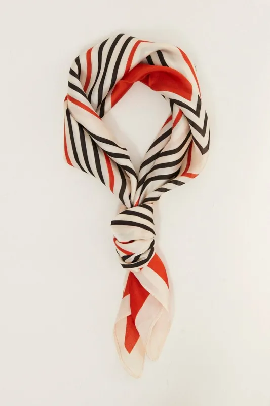 Stripe Scarf Bandana sold by Ally Fashion