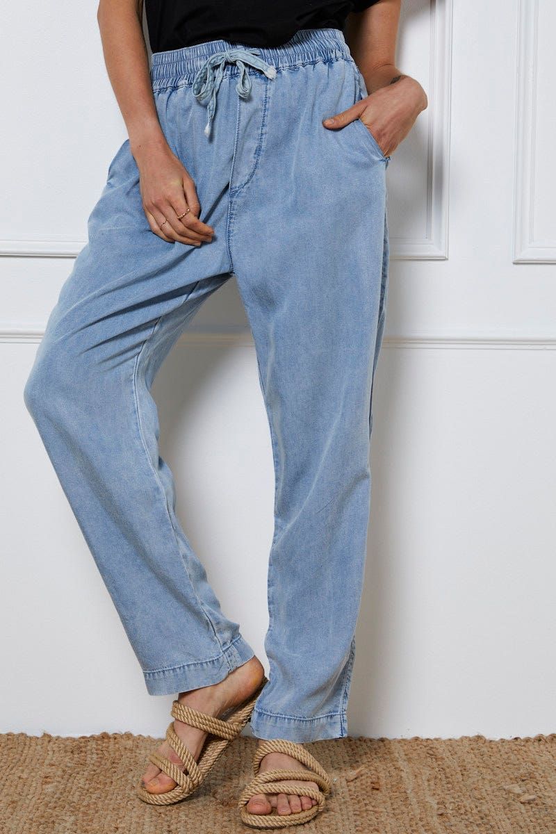 Blue Jeans High Rise Denim sold by Ally Fashion product image thumbnail 2