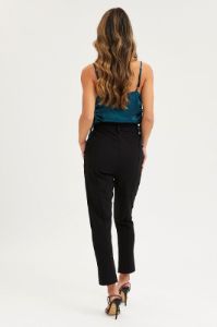 Black Slim Pants High Rise sold by Ally Fashion