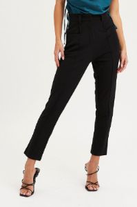Black Slim Pants High Rise sold by Ally Fashion