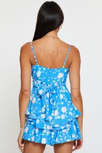 Print Playsuit Sleeveless sold by Ally Fashion