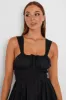 Black Fit and Flare Dress Tiered sold by Ally Fashion