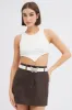White Butterfly Buckle Belts sold by Ally Fashion