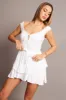 White Playsuit Sleeveless sold by Ally Fashion